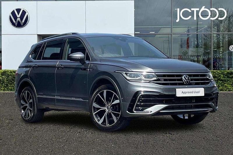 Grey Used 2024 VW Tiguan Allspace R-line SUV | £31,684 (Fair price) - Image 1/4
