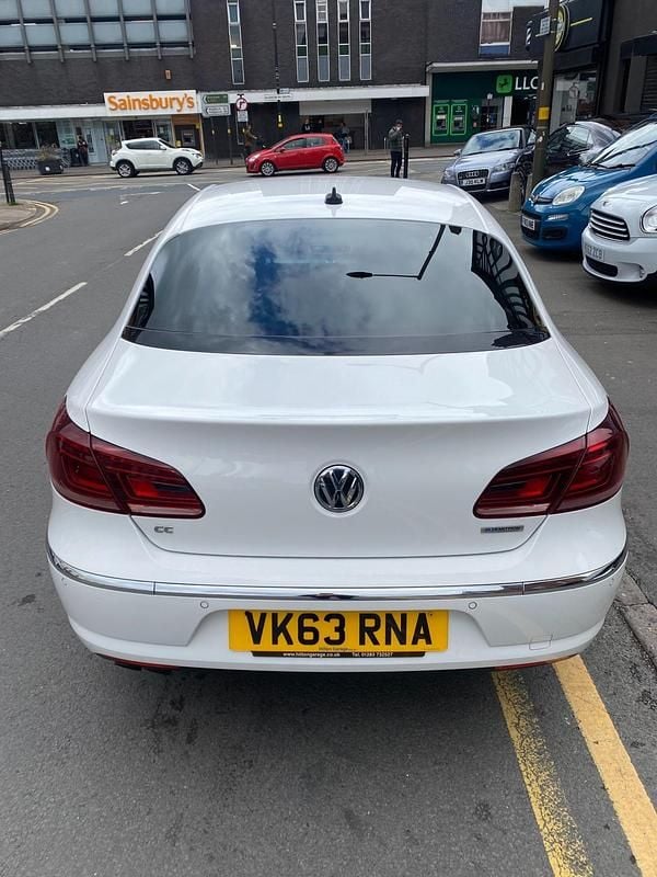 Used VW CC GT 2013 White Sedan