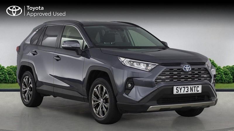 Decuma grey Used 2023 Toyota RAV4 Hybrid Design SUV | £28,104 (Good price) - Image 1/4