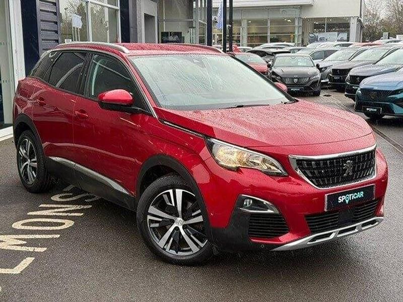 Red Used 2020 Peugeot 3008 Allure SUV | £14,245 (Fair price) - Image 1/4