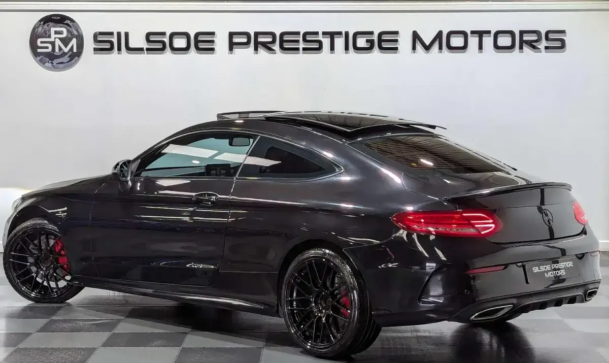 Used Mercedes C220 AMG Line Premium Plus 2016 Black Coupe