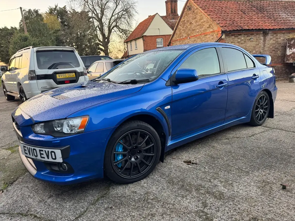 Used Mitsubishi Lancer 150 HP (110 kW) 2010 Blue Sedan