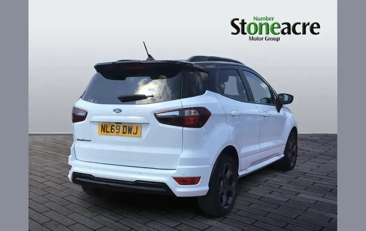 Used Ford Ecosport ST-Line 125 HP (91 kW) 2019 White SUV