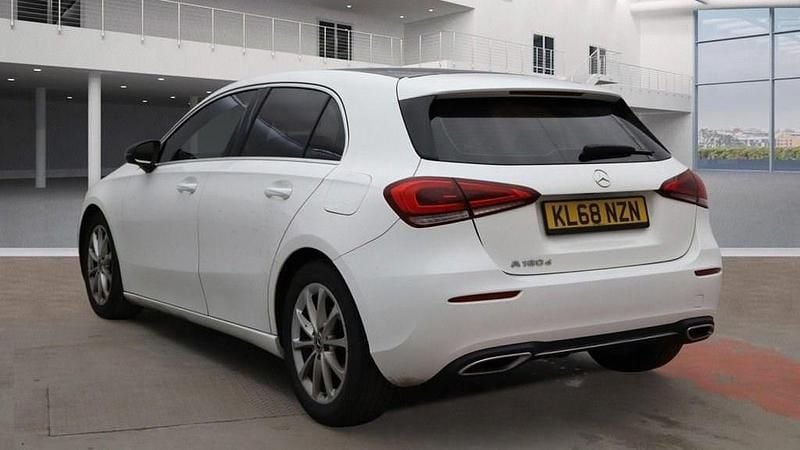 Used Mercedes A180 116 HP (85 kW) 2019 White Hatchback