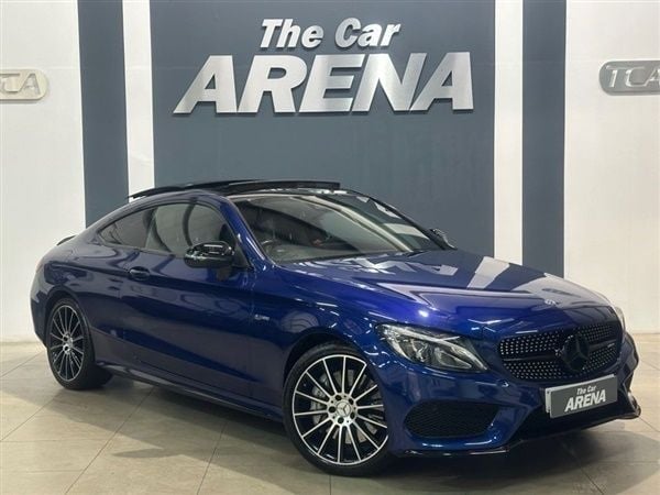 Blue Used 2018 Mercedes C43 AMG Premium Plus Coupe | £24,990 (Super price) - Image 1/1