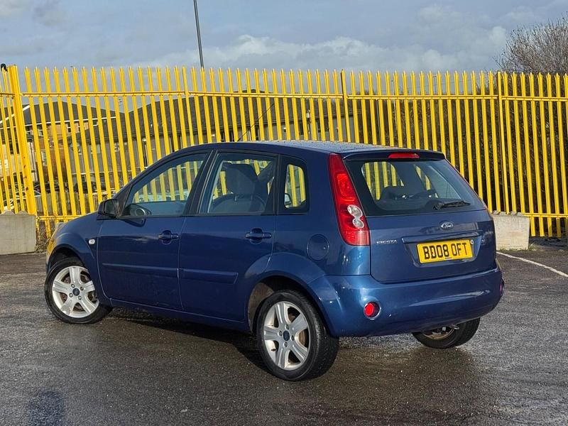 Used Ford Fiesta Zetec 2008 Blue Hatchback
