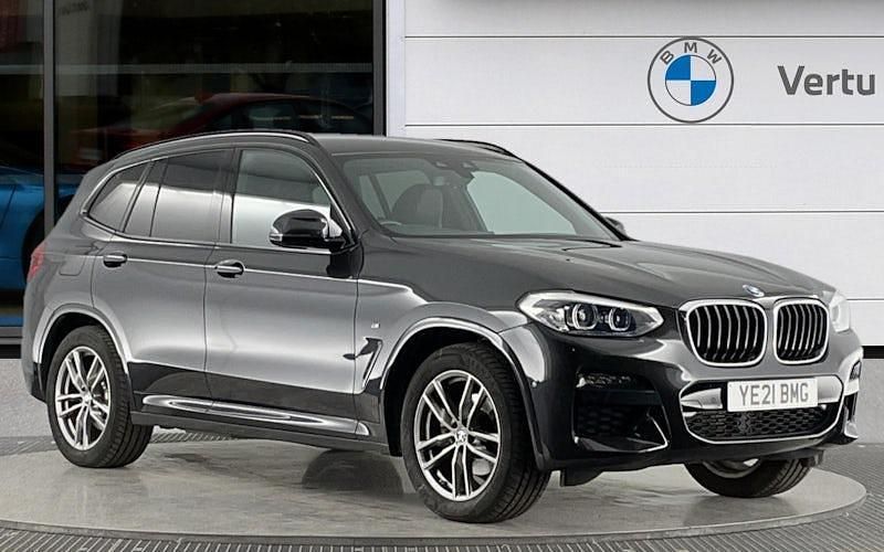 Grey Used 2021 BMW X3 M Sport SUV | £28,800 (Super price) - Image 1/4