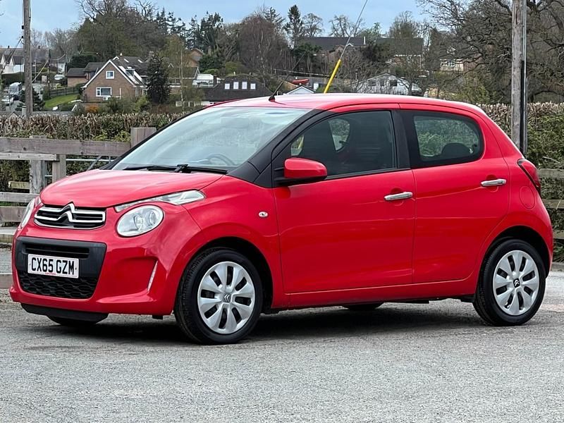 Usado Citroën C1 Feel 68 HP (50 kW) 2015 Vermelho Citadino