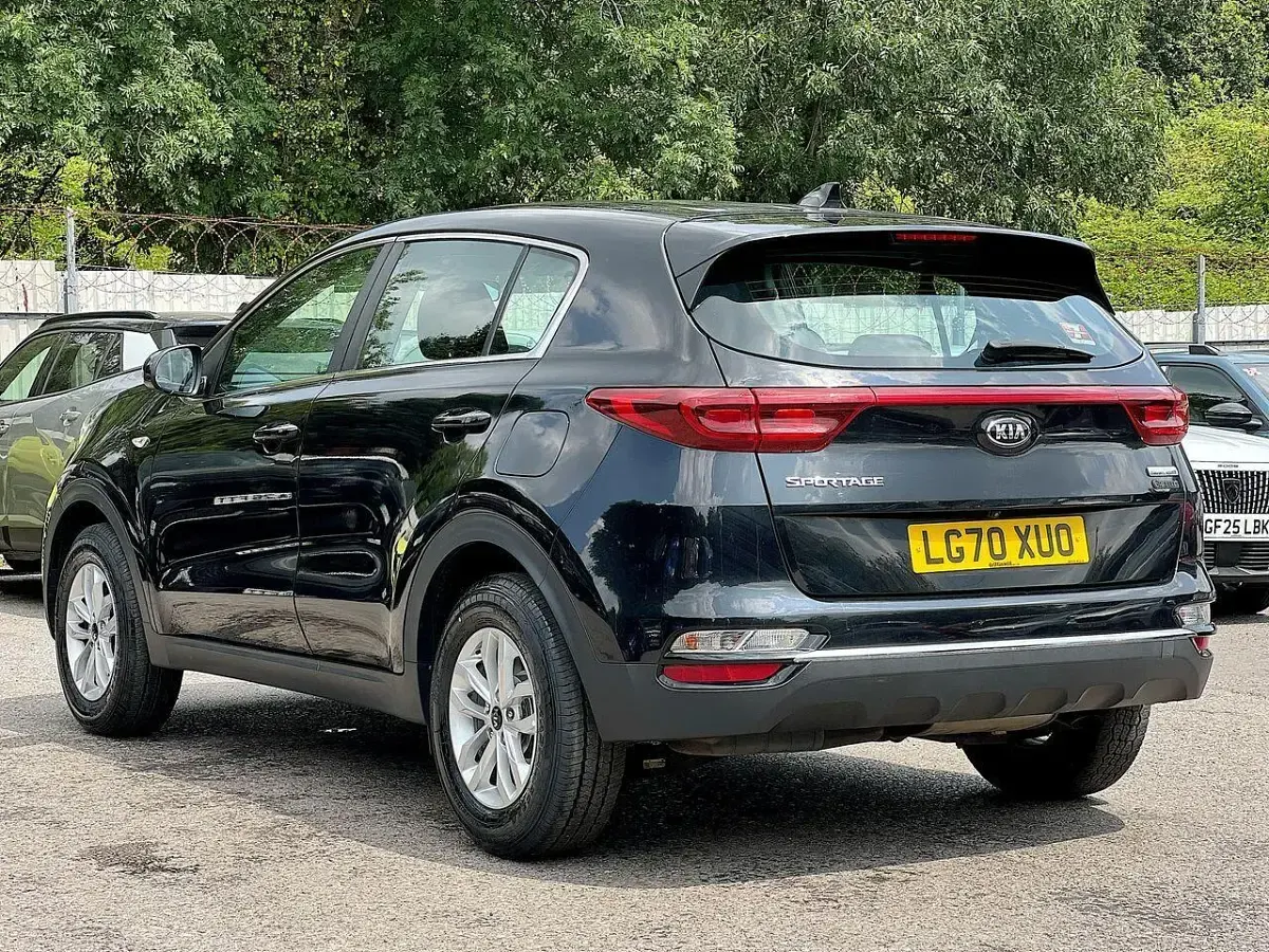 Used Kia Sportage 114 HP (83 kW) 2020 Black SUV