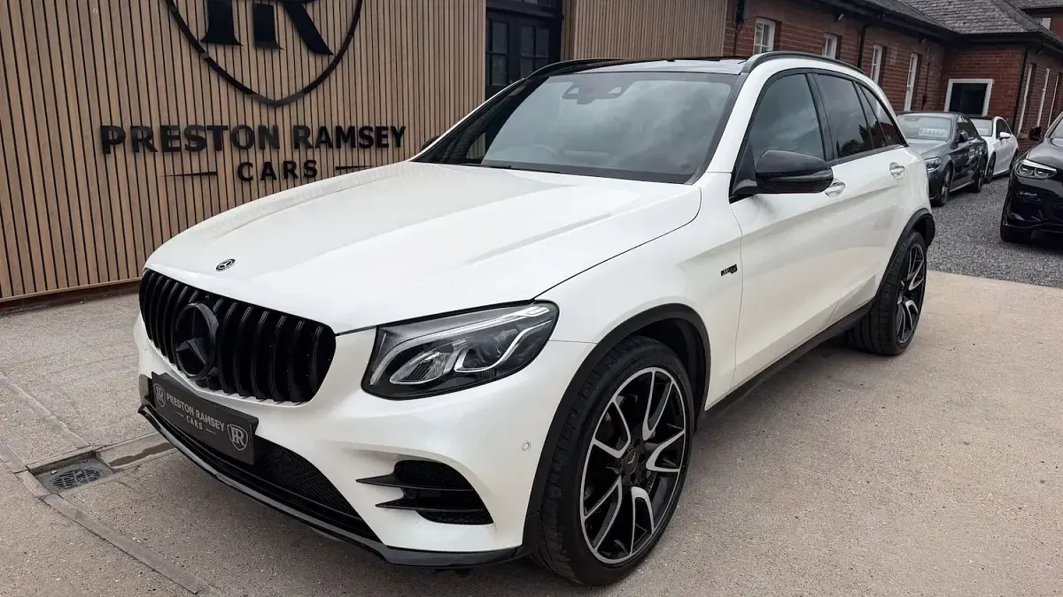Used Mercedes GLC43 AMG Premium Plus 367 HP (269 kW) 2019 White SUV