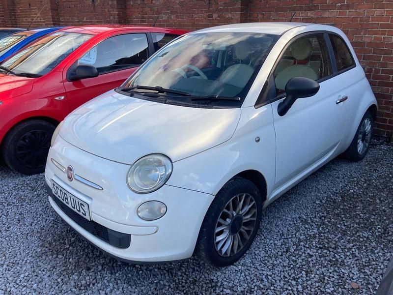 White Used 2008 Fiat 500 Pop Hatchback | £1,495 - Image 1/4