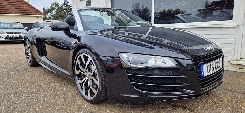 Black Used 2012 Audi R8 Spyder Advanced Cabriolet | £57,995 - Image 1/4