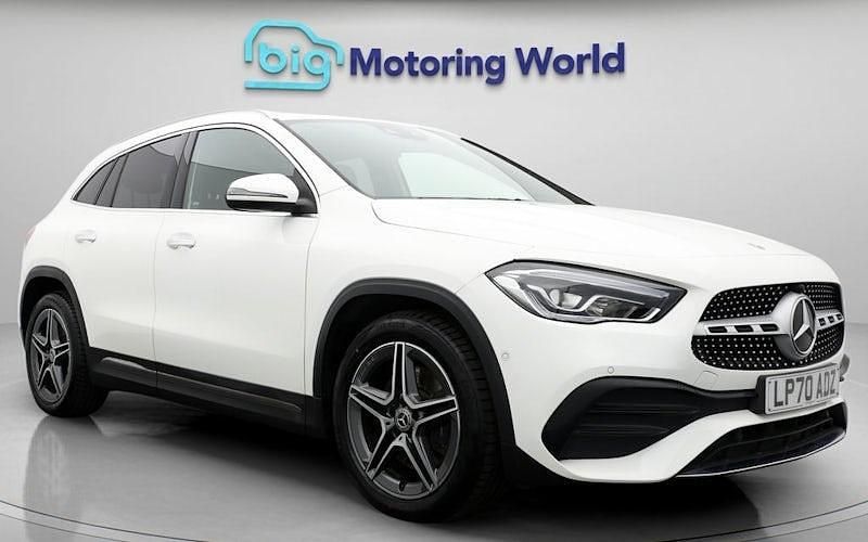 Used Mercedes GLA250 AMG line 224 HP (164 kW) 2021 White SUV