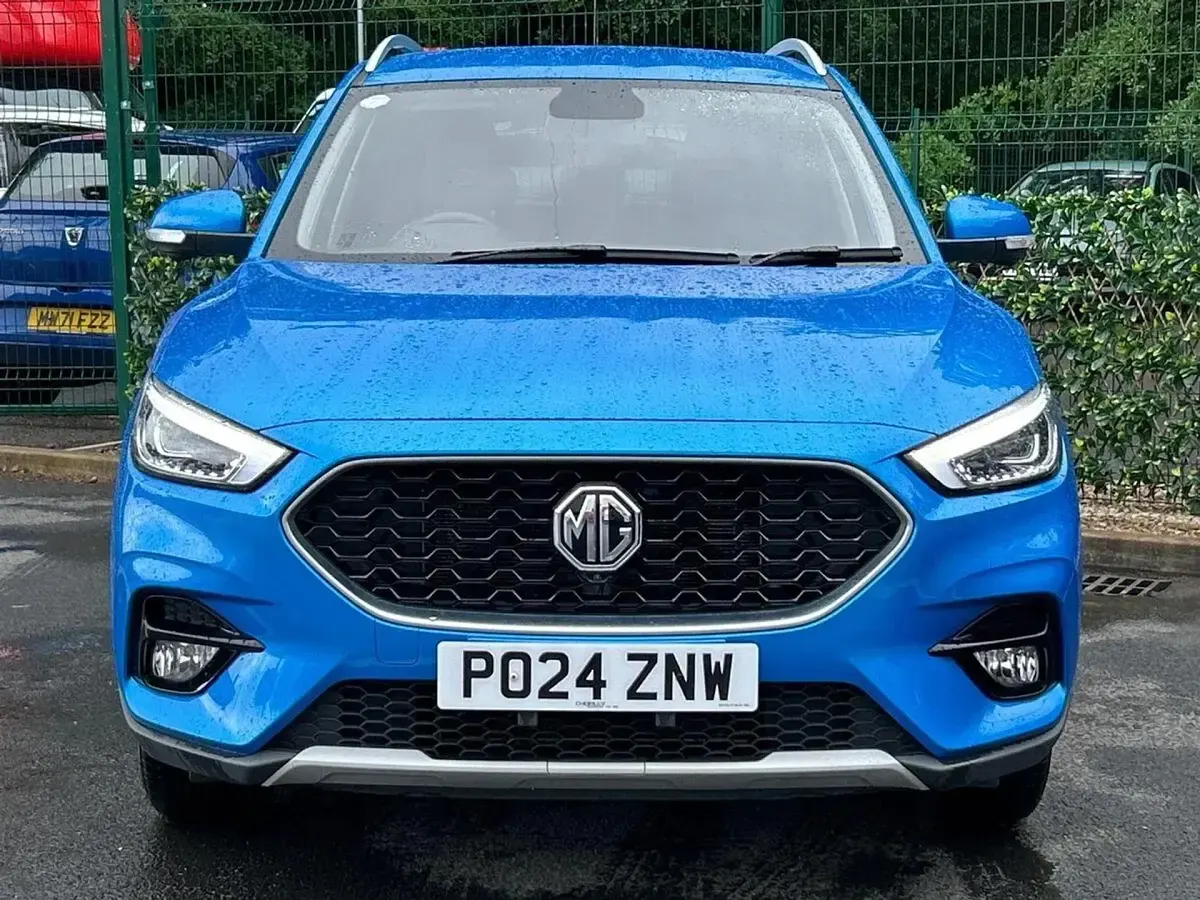 Used MG ZS Exclusive 106 HP (77 kW) 2024 Blue SUV