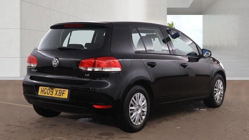 Used VW Golf VI S 113 HP (83 kW) 2009 Black Hatchback