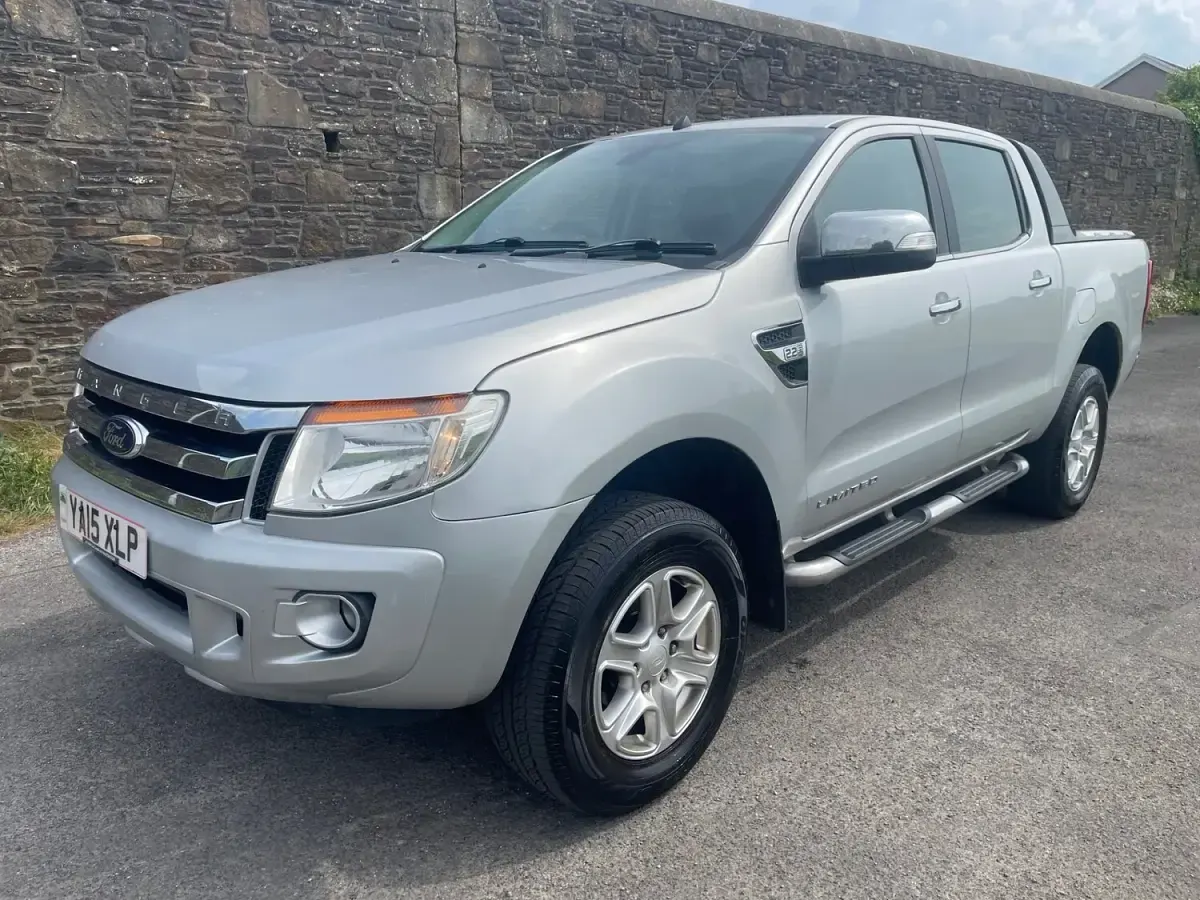 Used Ford Ranger Limited 2015 Silver Pickup