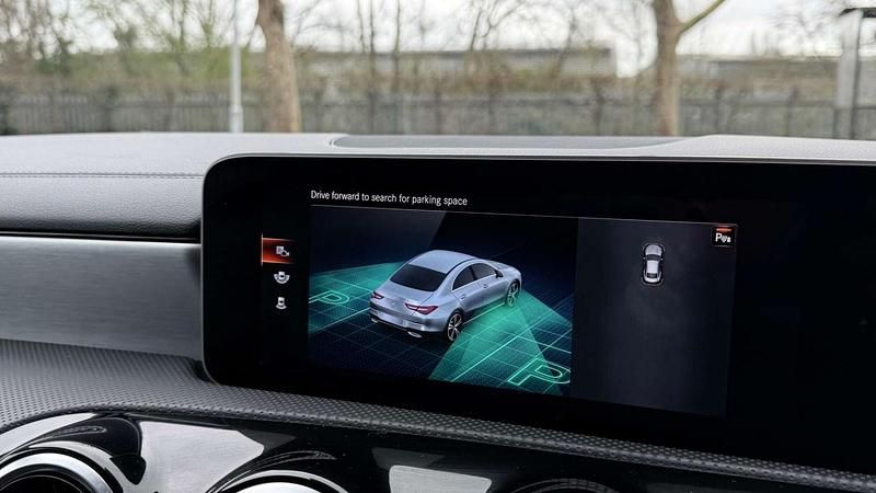 Used Mercedes CLA200 AMG line 163 HP (119 kW) 2020 White Coupe