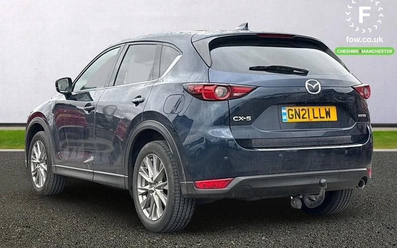 Used Mazda CX-5 Inclusive 150 HP (110 kW) 2021 Blue SUV
