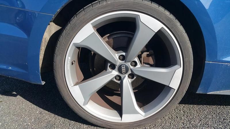 Used Audi A5 Black Edition 150 HP (110 kW) 2019 Blue Coupe