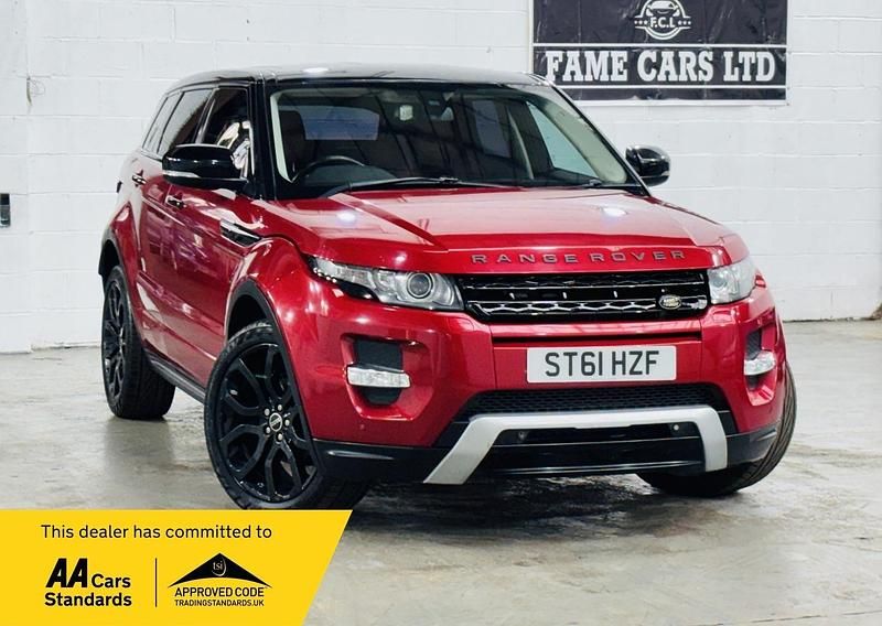 Red Used 2011 Land Rover Range Rover evoque Dynamic Estate | £4,500 (A bit pricey) - Image 1/3