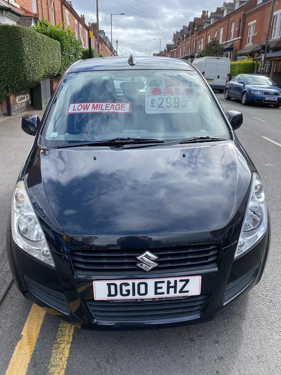 Used Suzuki Splash GLS 86 HP (63 kW) 2010 Black Hatchback