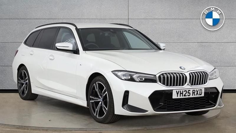 White Used 2025 BMW 320 M Sport Estate | £30,950 (Good price) - Image 1/4