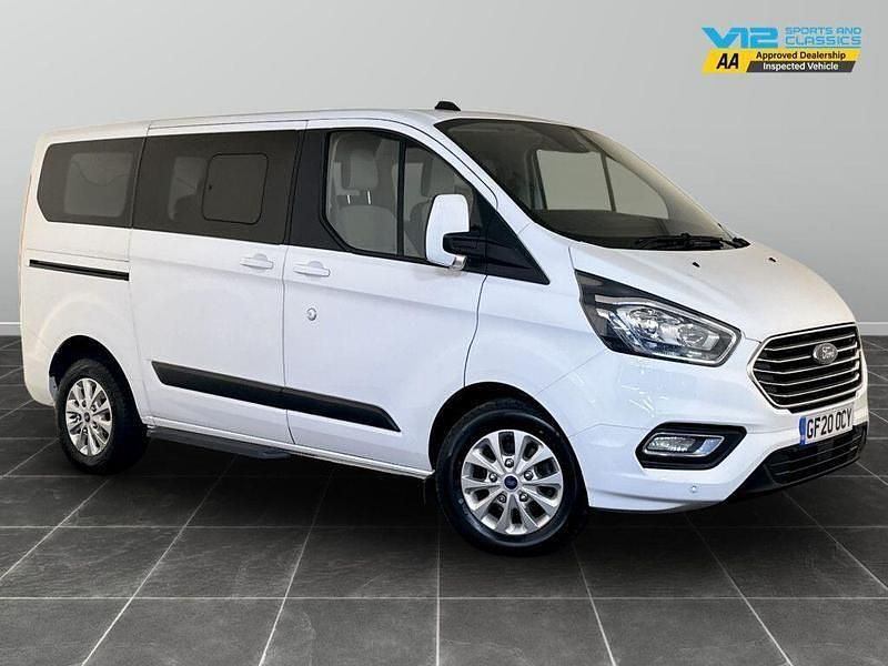 White Used 2020 Ford Tourneo Custom Zetec MPV | £21,995 (Fair price) - Image 1/2