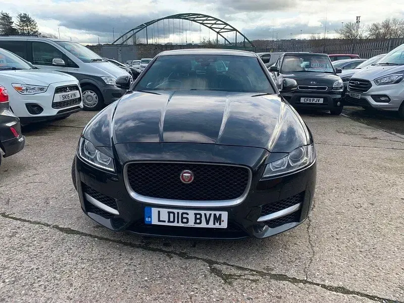Used Jaguar XF R-Sport 2016 Black Sedan