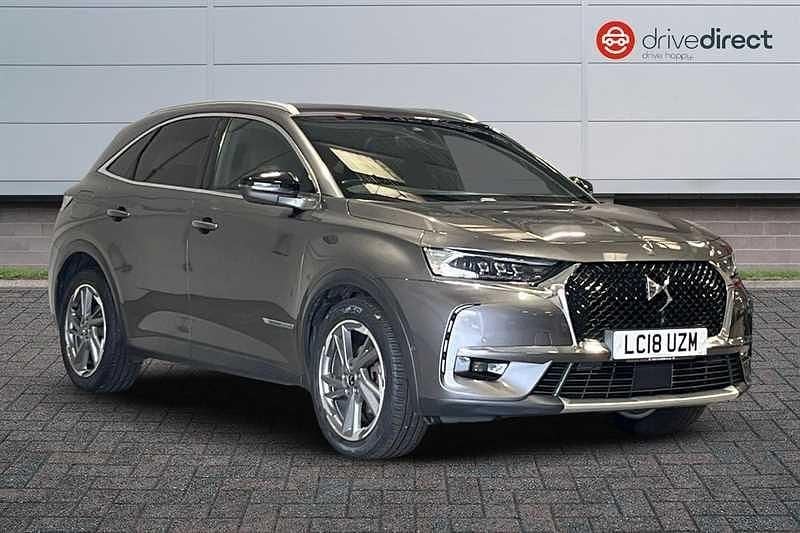Grey Used 2018 DS Automobiles DS7 Crossback Prestige SUV | £11,130 (Fair price) - Image 1/4
