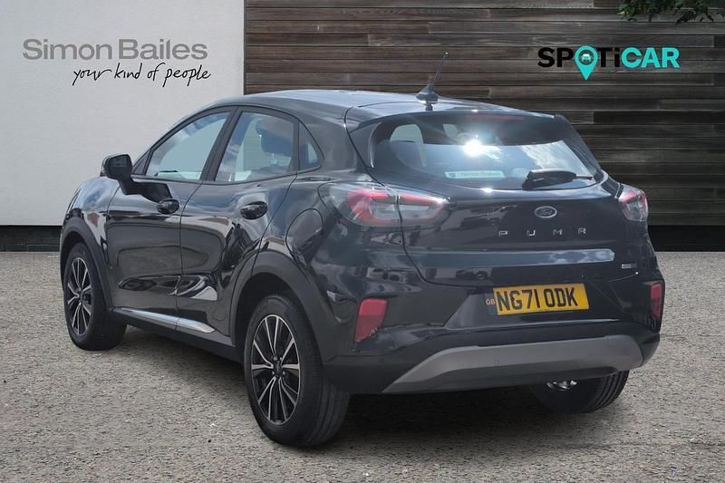 Black Used 2022 Ford Puma Titanium SUV | £13,795 (Good price) - Image 1/4
