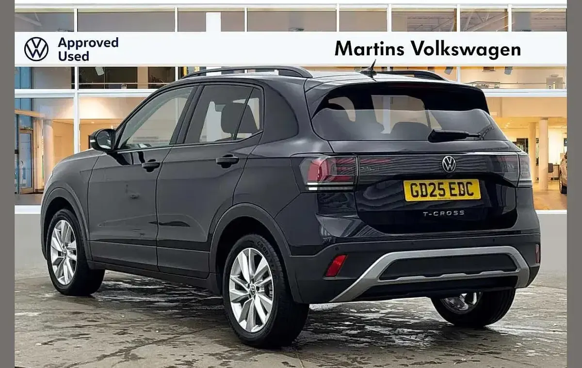 Used VW T-Cross Match 115 HP (84 kW) 2025 Black SUV