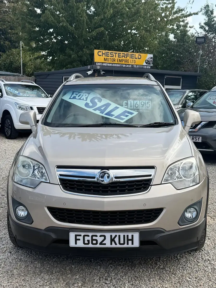 Used Vauxhall Antara 163 HP (119 kW) 2012 Yellow SUV