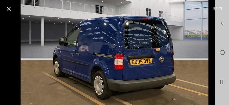 Used VW Caddy 69 HP (50 kW) 2009 Blue MPV