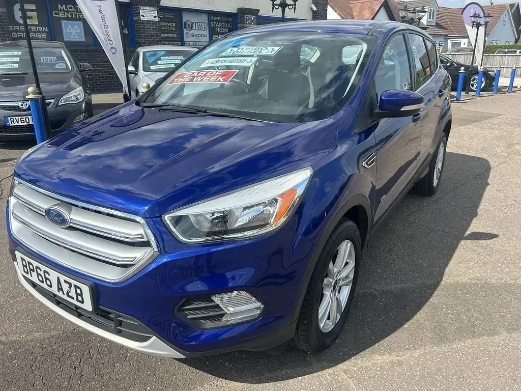 Used Ford Kuga Zetec 150 HP (110 kW) 2016 Blue SUV