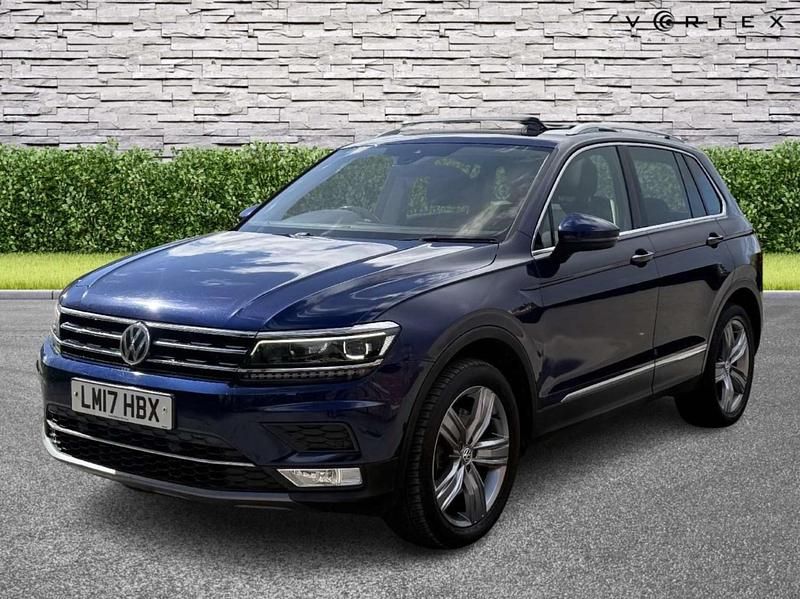 Used VW Tiguan SEL 190 HP (139 kW) 2017 Blue SUV