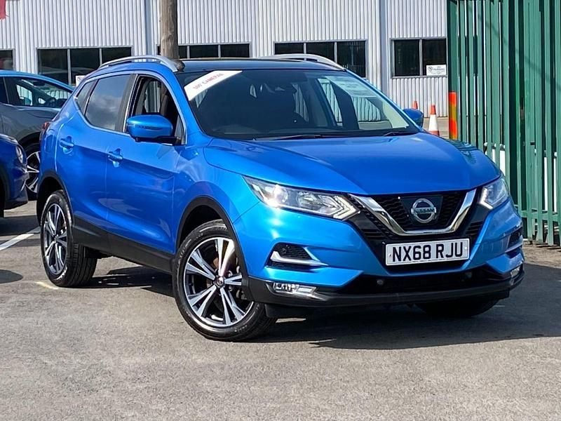 Used Nissan Qashqai N-Connecta 2018 Blue SUV