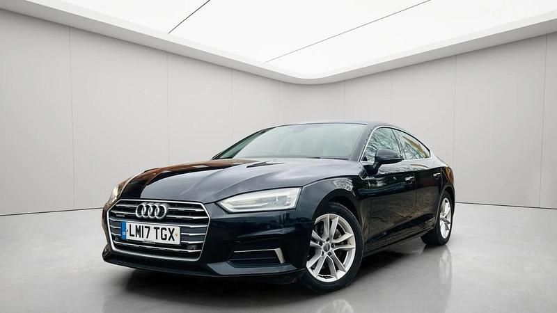 Used Audi A5 Sportback Sport 218 HP (160 kW) 2017 Black Hatchback