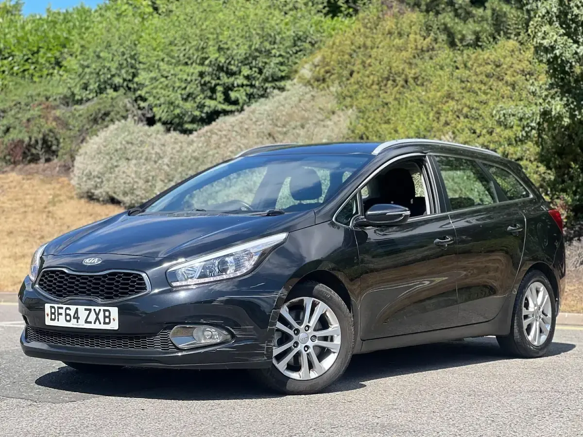 Used Kia Ceed Sportswagon 126 HP (92 kW) 2014 Black Estate