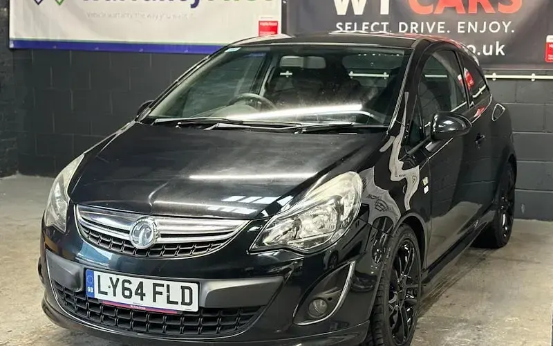 Used Vauxhall Corsa Edition 86 HP (63 kW) 2014 Black Hatchback