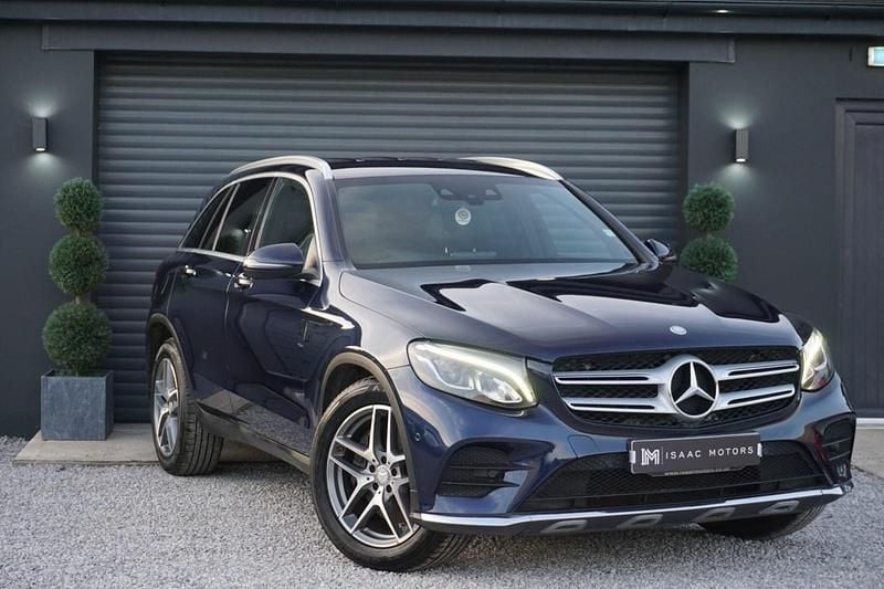 Blue Used 2016 Mercedes GLC220 AMG line Estate | £15,995 (Fair price) - Image 1/4