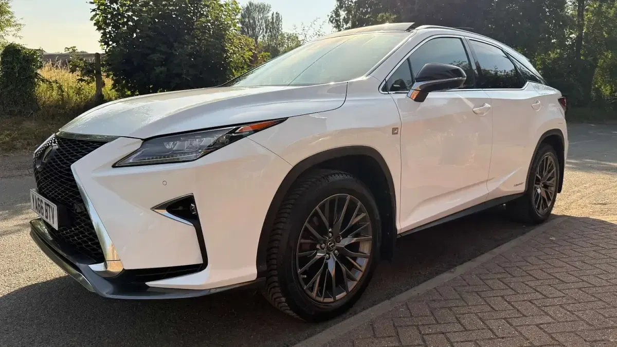Used Lexus RX450h Sport Line 2016 White SUV