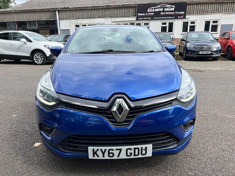 Used Renault Clio IV Dynamique 2017 Blue Hatchback