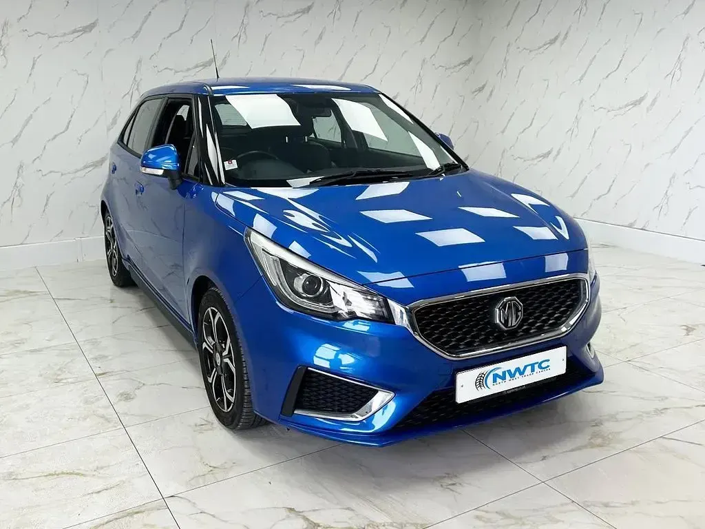 Used MG MG3 Exclusive 106 HP (77 kW) 2019 Blue Hatchback