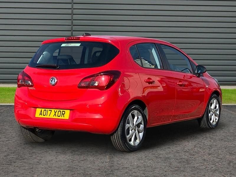 Used Vauxhall Corsa 90 HP (66 kW) 2017 Red Hatchback