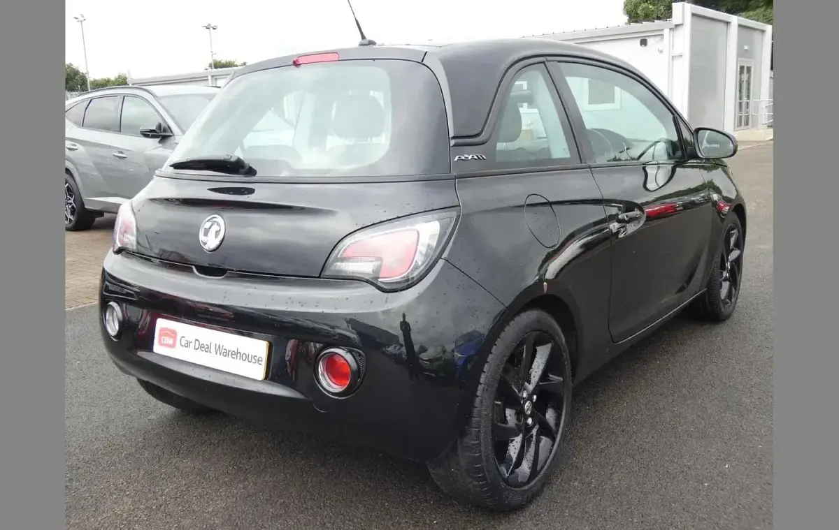 Used Vauxhall Adam 68 HP (50 kW) 2018 Black Hatchback