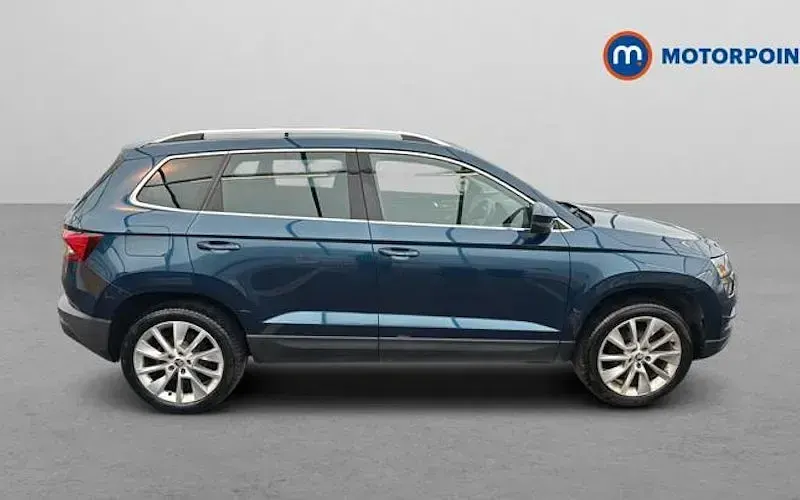 Gebraucht Skoda Karoq SE L 150 PS (110 kW) 2021 Blau SUV