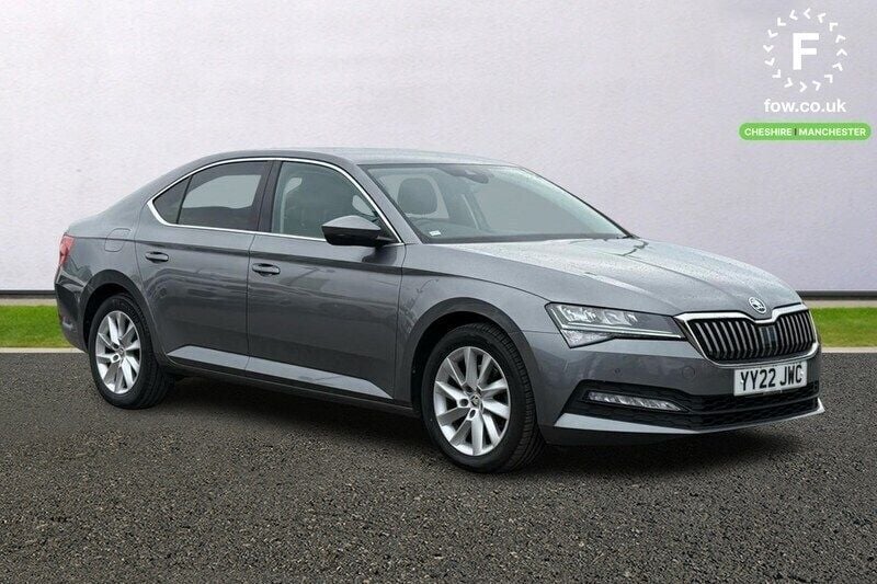 Grey Used 2022 Skoda Superb SE Technology Hatchback | £18,799 (Fair price) - Image 1/4