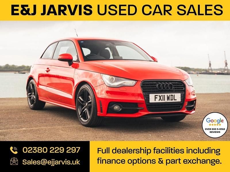 Used Audi A1 S-Line 105 HP (77 kW) 2011 Red Hatchback