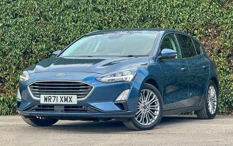 Used Ford Focus Titanium X 155 HP (114 kW) 2021 Blue Hatchback