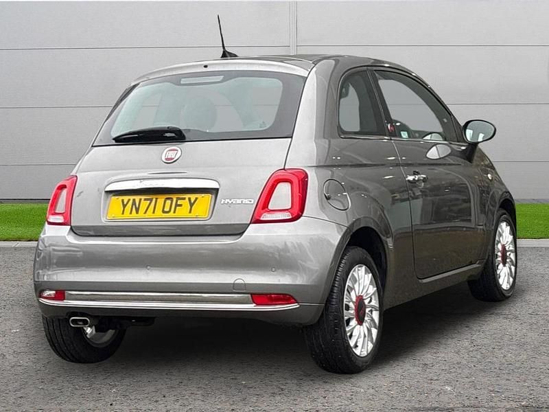 Used Fiat 500 Red 70 HP (51 kW) 2021 Grey Hatchback